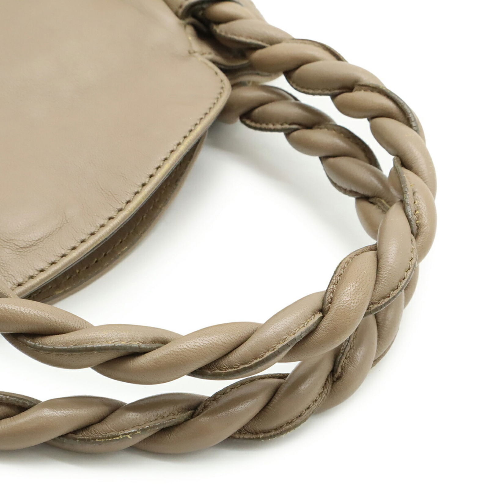 Leather Salvatore Ferragamo Handbag - 5