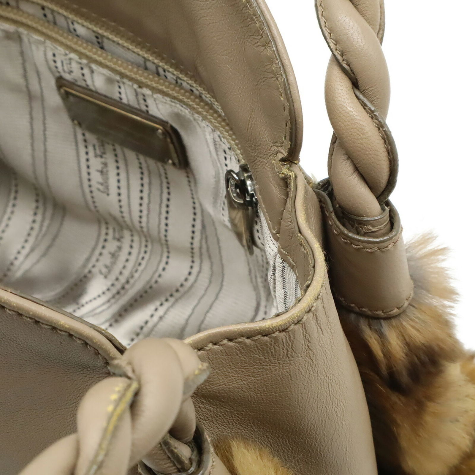 Leather Salvatore Ferragamo Handbag - 7