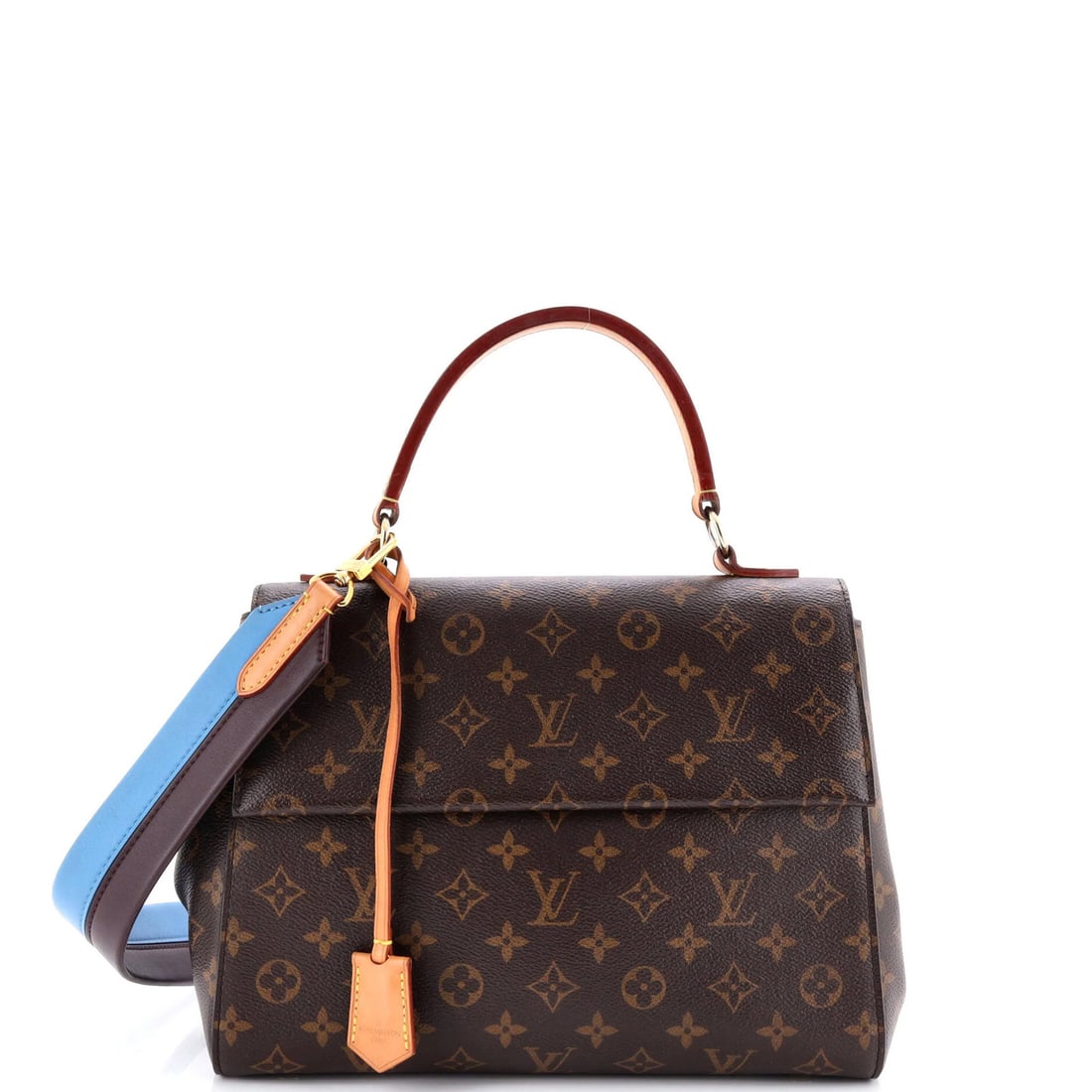 MM Louis Vuitton Cluny Top Handle Bag Monogram Canvas: MM Louis Vuitton Cluny Top Handle Bag Monogram Canvas This listing features MM Louis Vuitton Cluny Top Handle Bag Monogram Canvas. Item specifics are provided below. Item Specifics: Brand: Louis