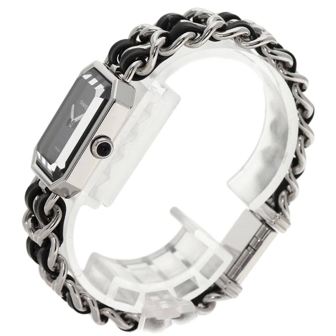 SSxLeather CHANEL Premiere L Watches H0451 Stainless Steel/ - 2