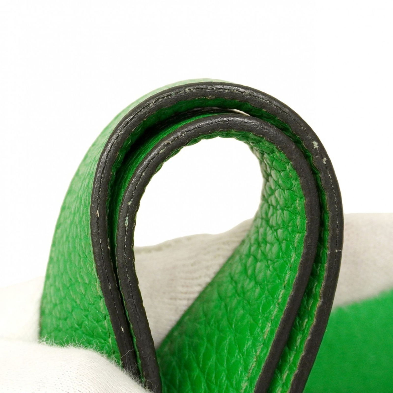 Leather Hermes Handbag Taurillon Clemence - 10