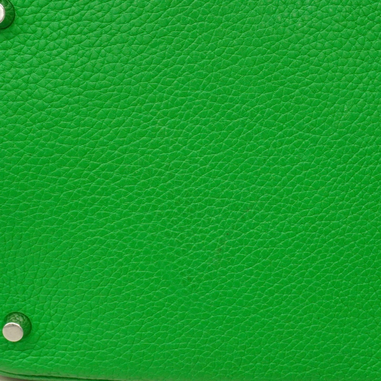 Leather Hermes Handbag Taurillon Clemence - 12