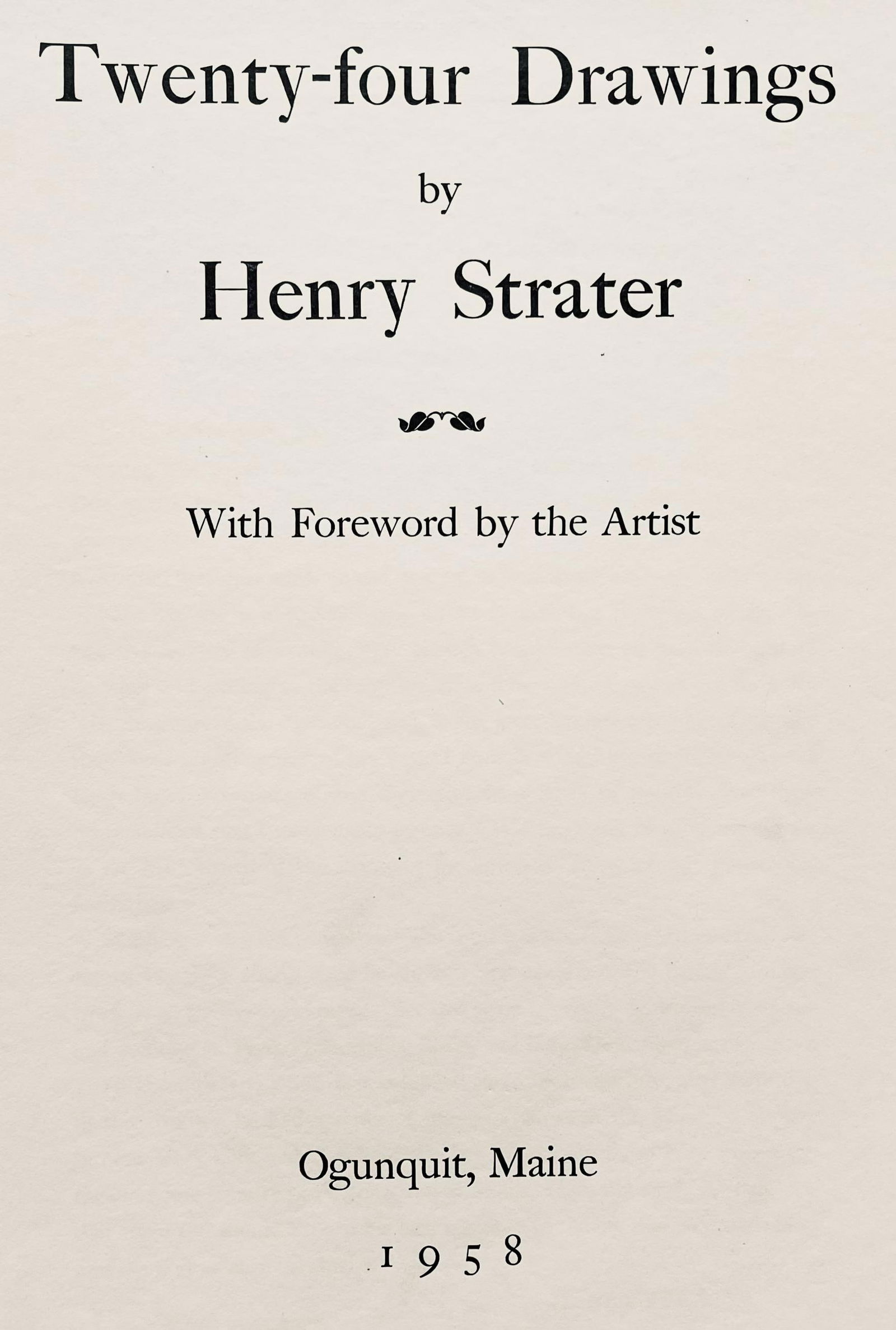 Lithograph - Henry Strater - Composition - 24 Drawings by Henry Strater - 5