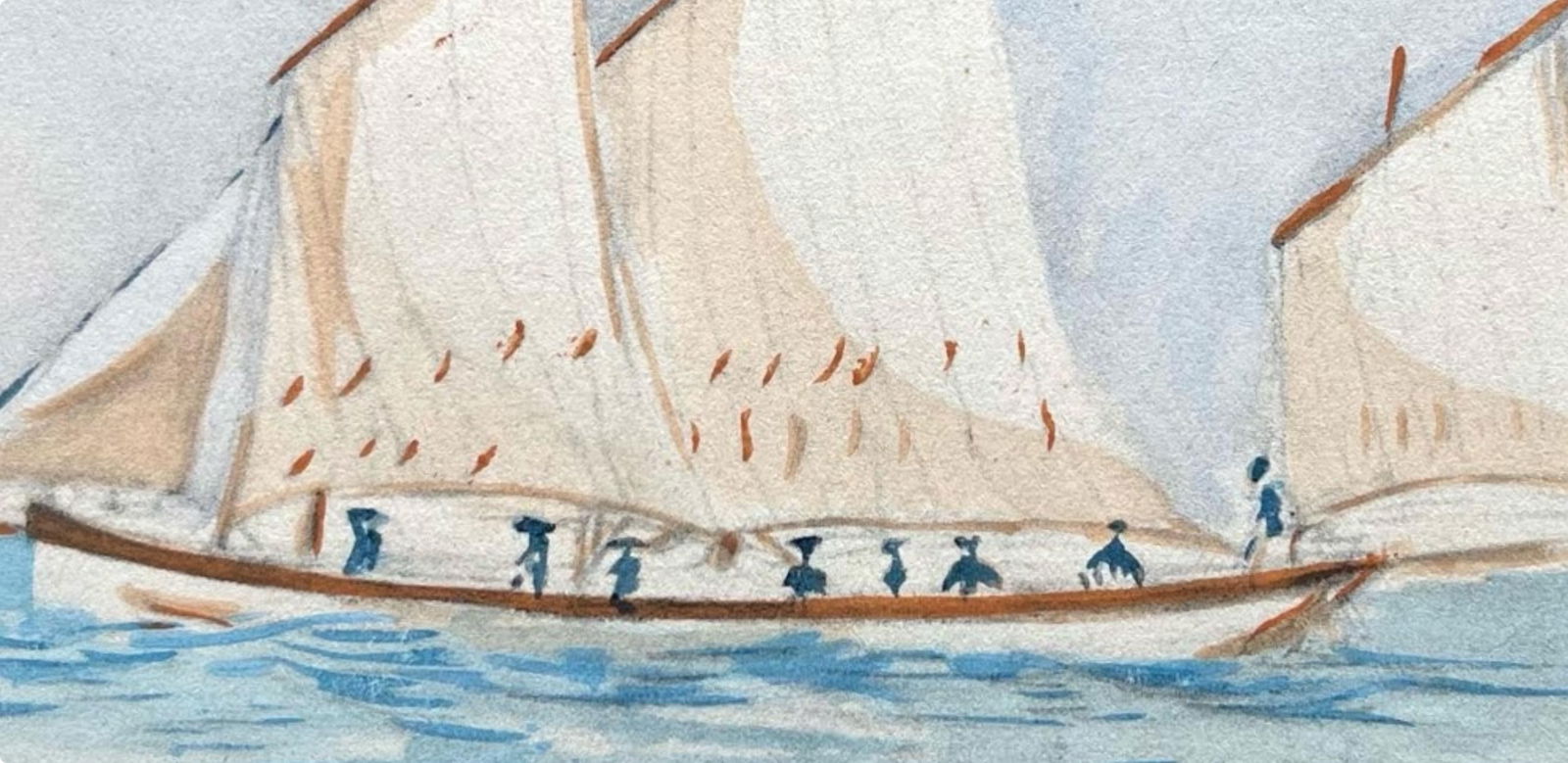 Lithograph - Henri de Toulouse-Lautrec - Composition - Toulouse-Lautrec - Album De Marine - 3