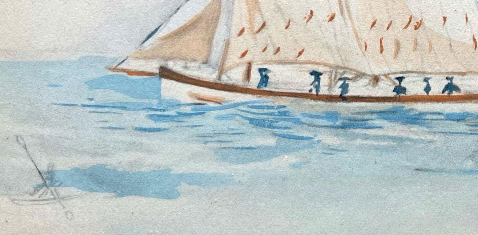 Lithograph - Henri de Toulouse-Lautrec - Composition - Toulouse-Lautrec - Album De Marine - 4