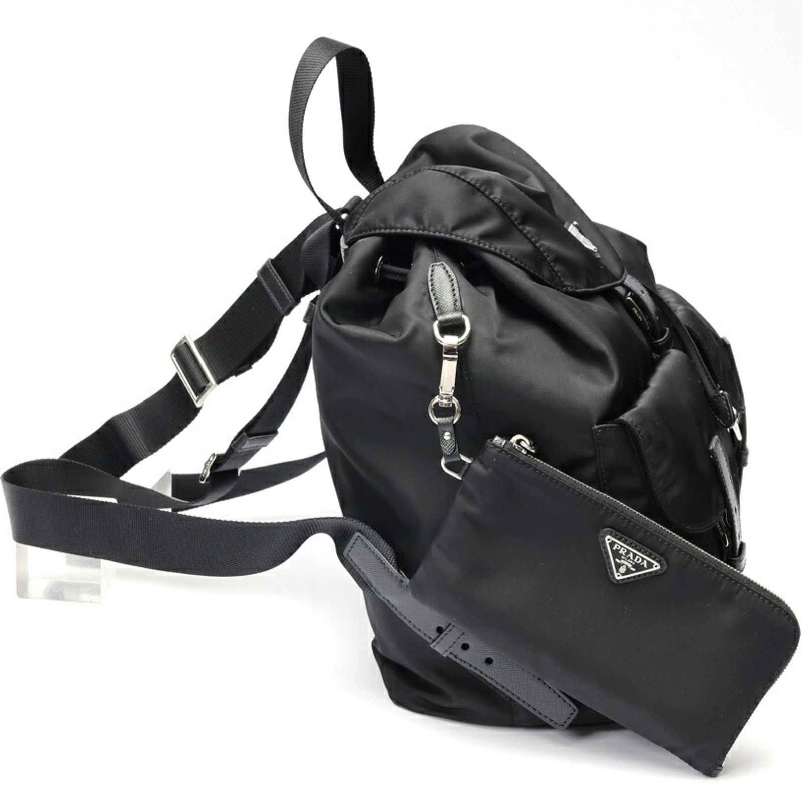 Fabric Prada Backpack - 2