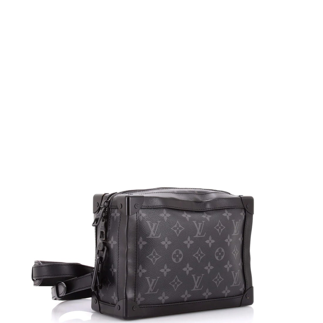 Canvas Louis Vuitton Soft Trunk Bag Monogram Eclipse - 2
