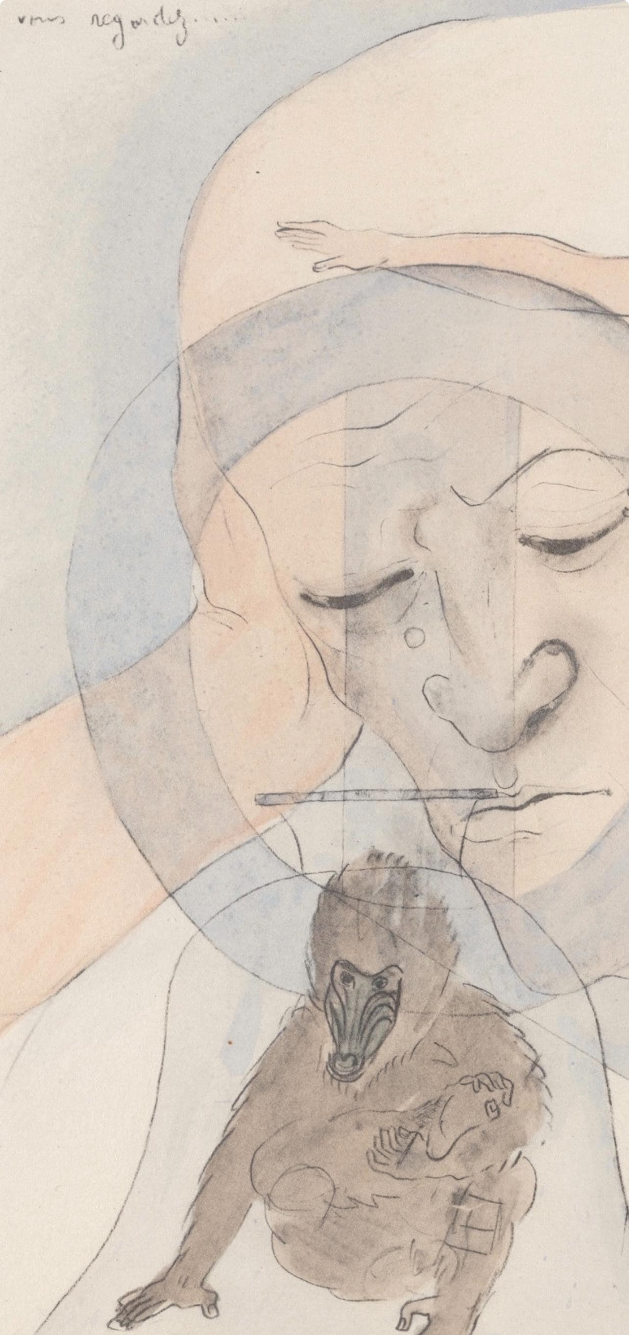 Lithograph - Francis Picabia - Composition - Le Peseur d'mes (The Weigher of Souls) - 4