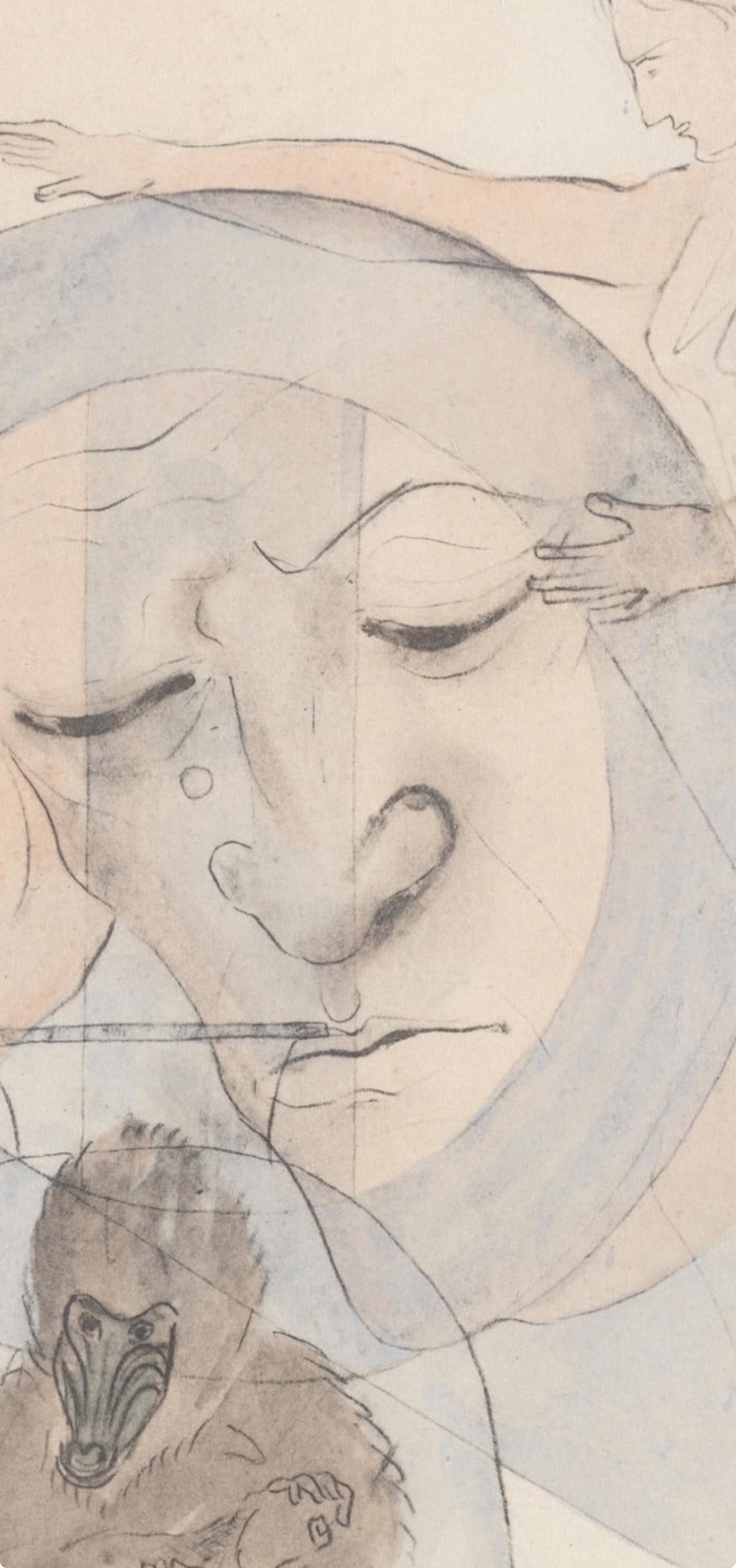 Lithograph - Francis Picabia - Composition - Le Peseur d'mes (The Weigher of Souls) - 5