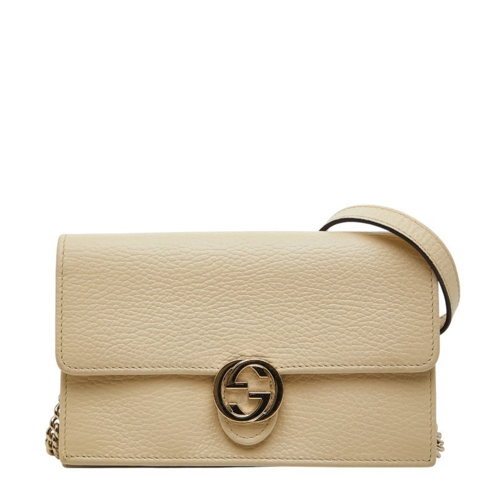 Leather Gucci Shoulder Bag: Leather Gucci Shoulder Bag This listing features Leather Gucci Shoulder Bag. Item specifics are provided below. Item Specifics: Brand: Gucci Type: Shoulder Bag Material: Leather Color: White Gender: