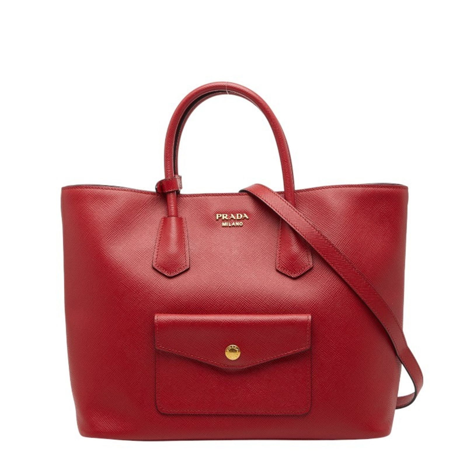 Shoulder Bag Leather - Prada Handbag (1 of 12)
