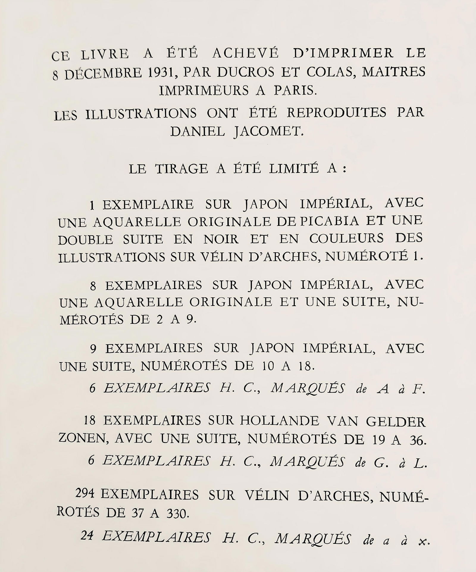 Lithograph - Francis Picabia - Composition - Le Peseur d'mes (The Weigher of Souls) - 7