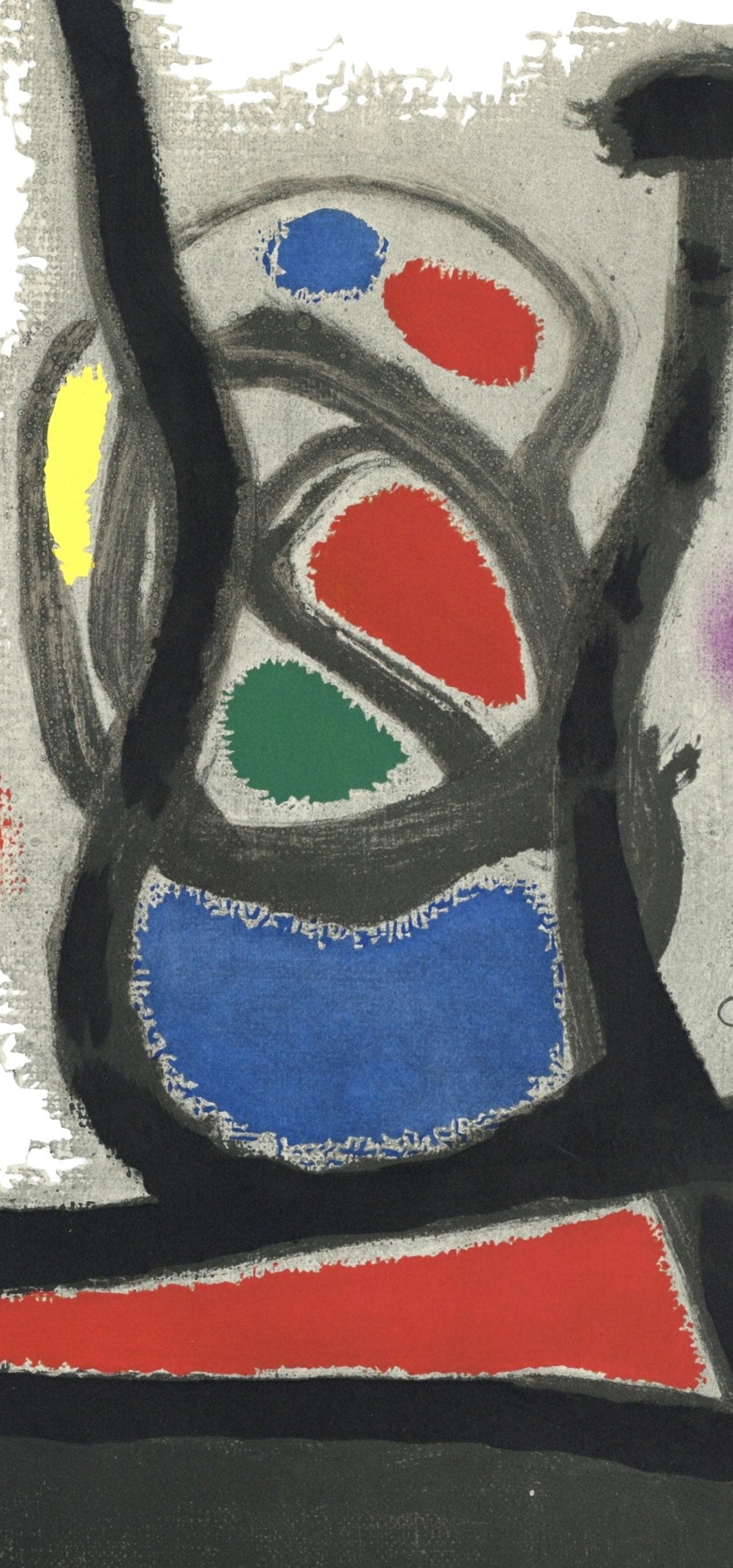 Lithograph - Joan Mir - L'Oiseau solaire - L'Oiseau lunaire - tincelles (Cramer 117; Dupin 447-48) - 2