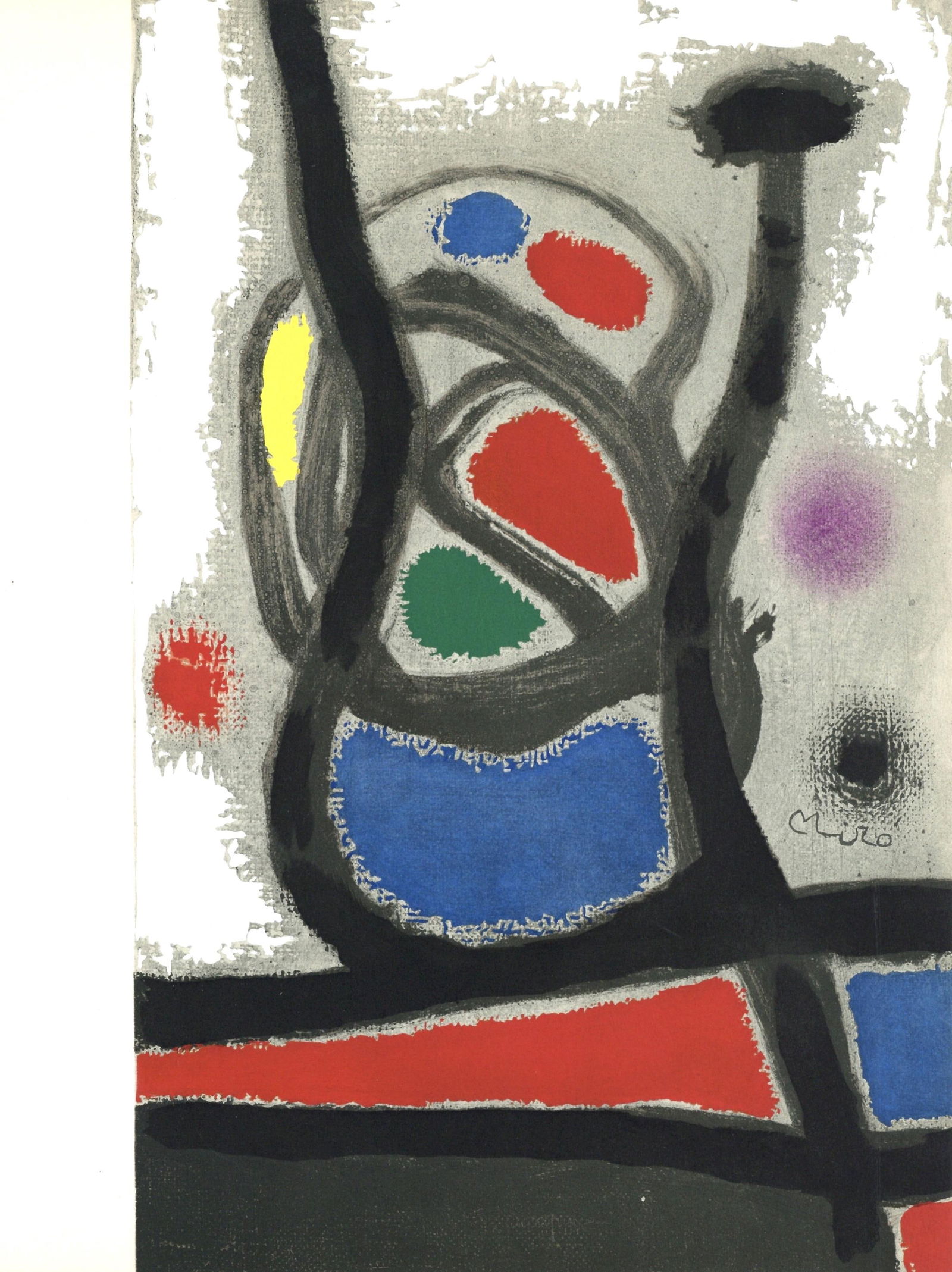 Lithograph - Joan Mir - L'Oiseau solaire - L'Oiseau lunaire - tincelles (Cramer 117; Dupin 447-48) - 5