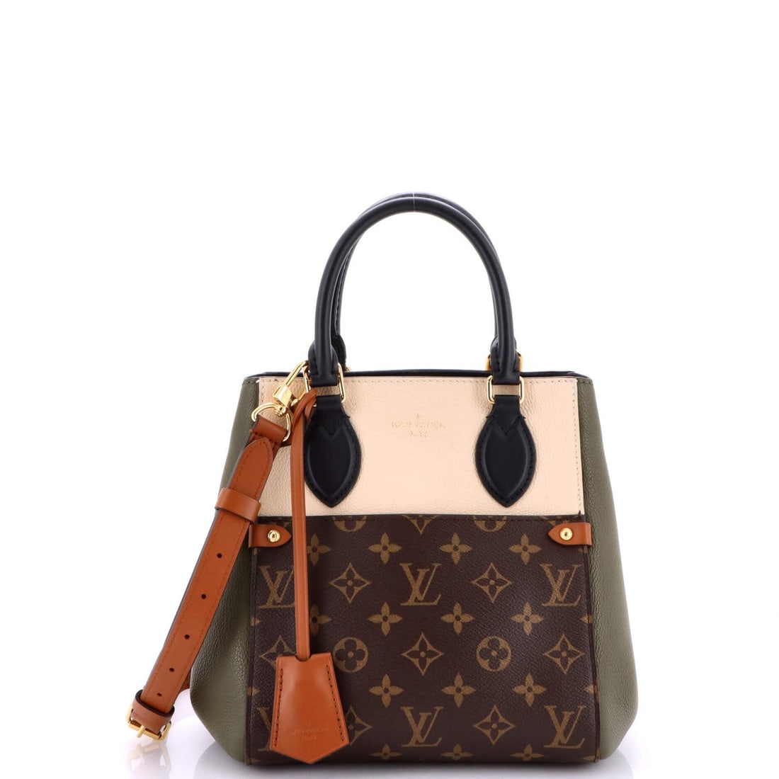 PM Louis Vuitton Fold Tote Monogram Canvas and Leather: PM Louis Vuitton Fold Tote Monogram Canvas and Leather This listing features PM Louis Vuitton Fold Tote Monogram Canvas and Leather. Item specifics are provided below. Item Specifics: Brand: Louis