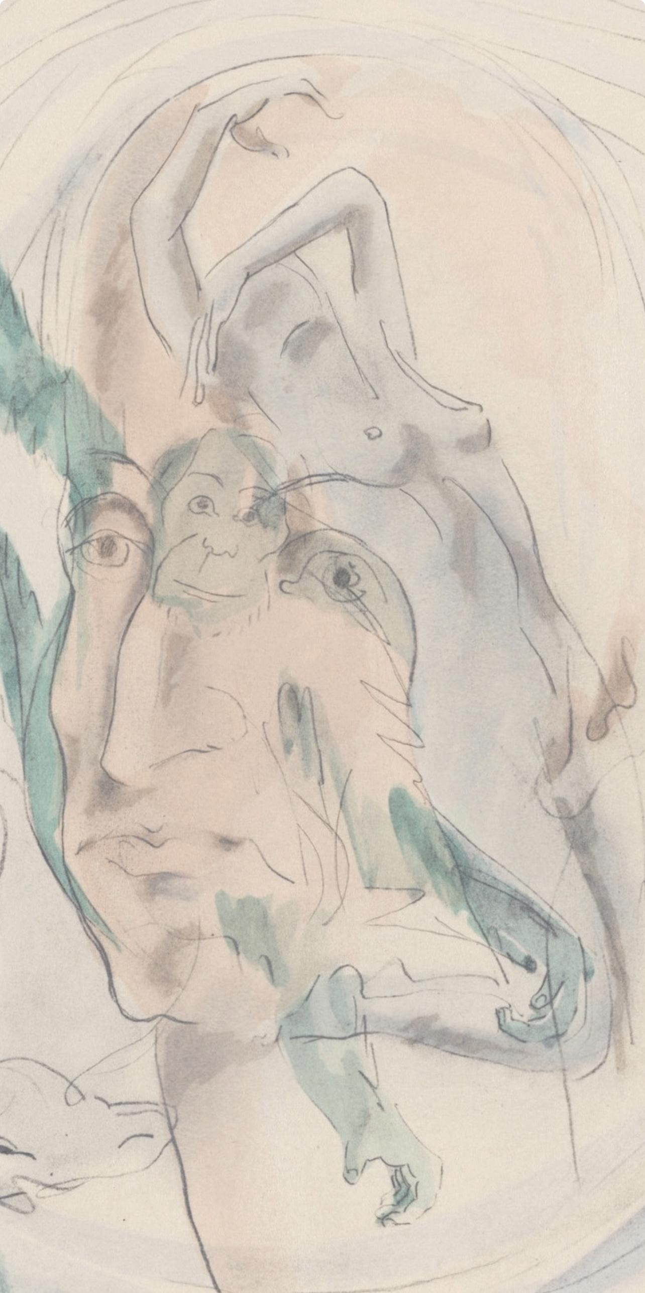 Lithograph - Francis Picabia - Composition - Le Peseur d'mes (The Weigher of Souls) - 3