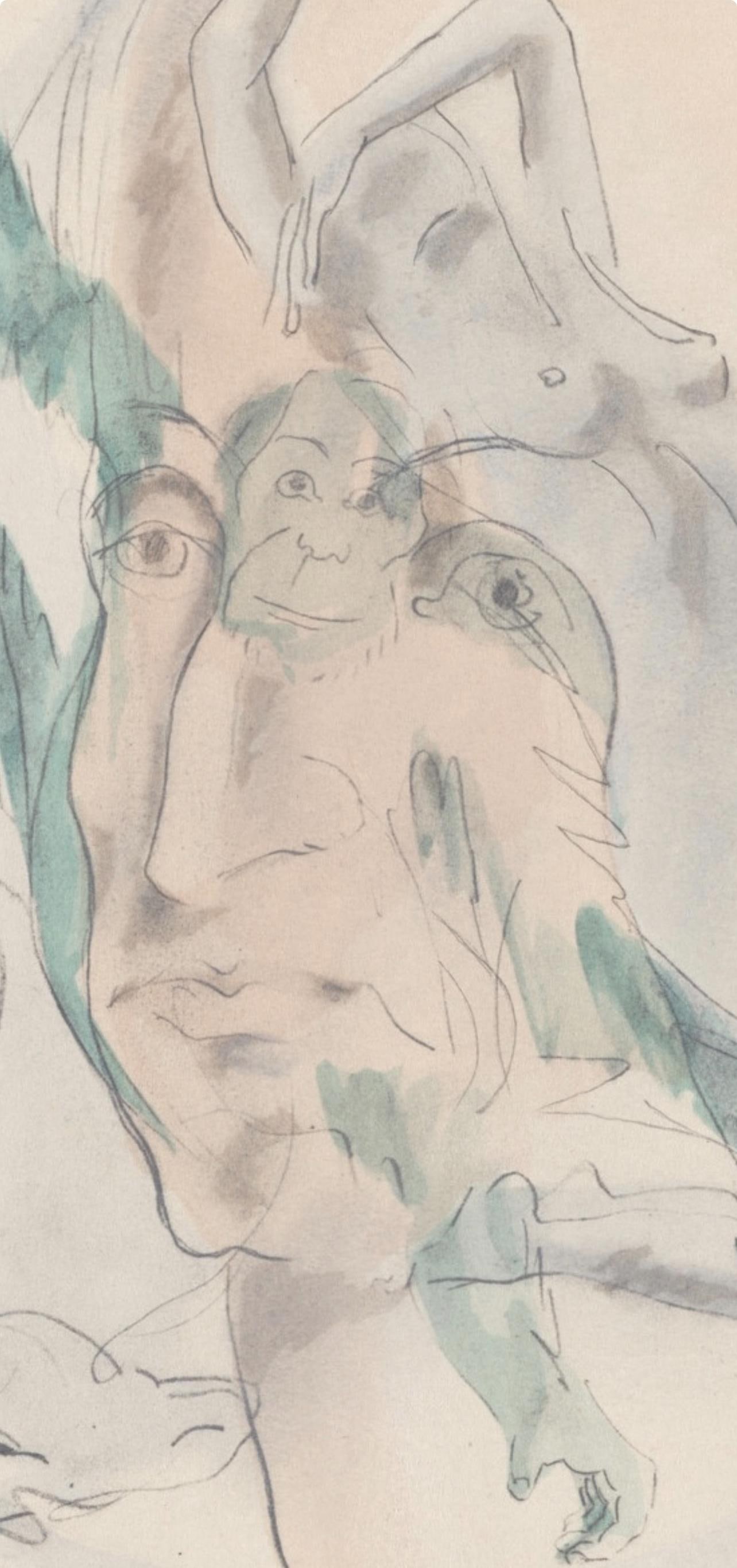 Lithograph - Francis Picabia - Composition - Le Peseur d'mes (The Weigher of Souls) - 4