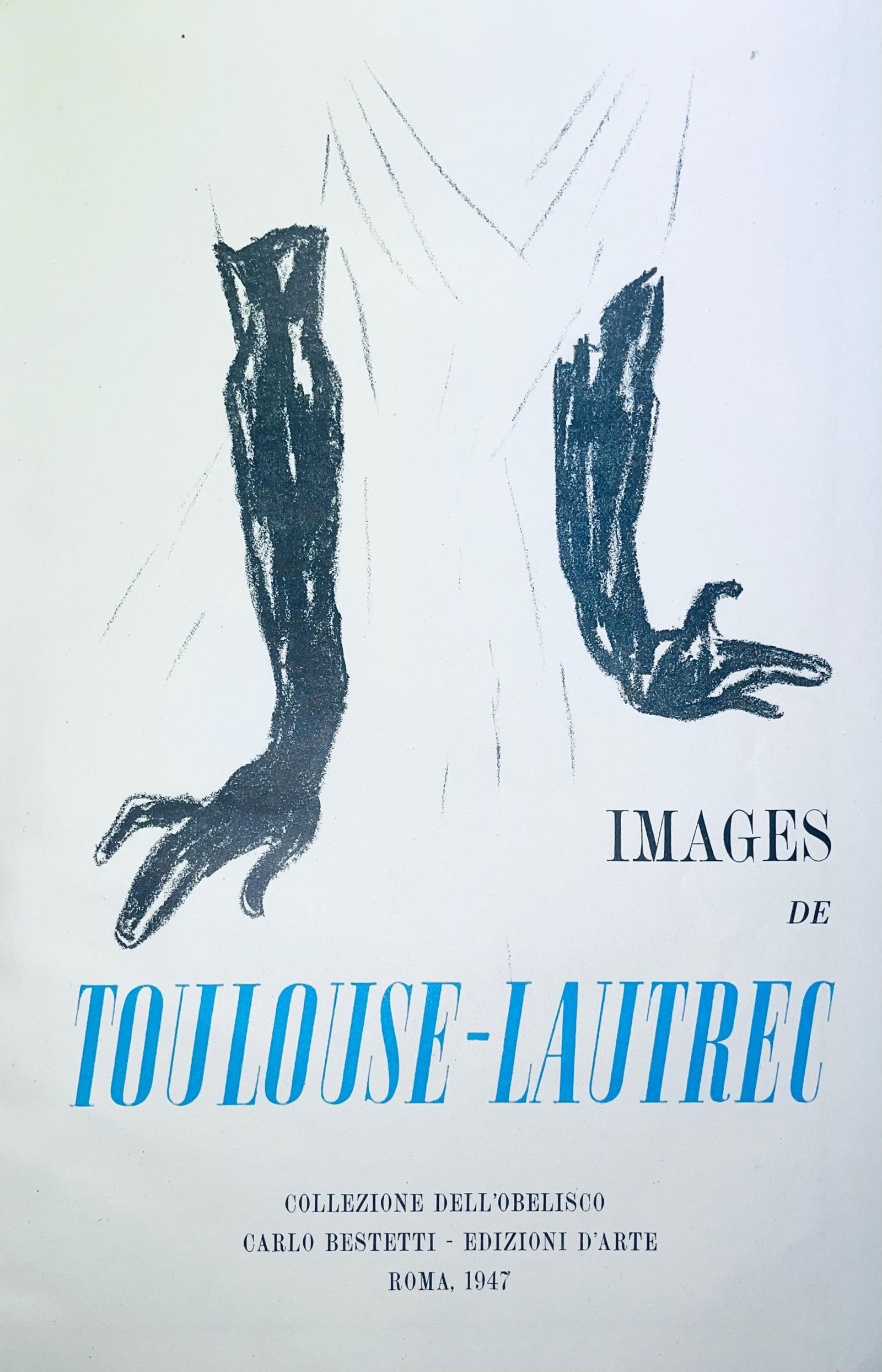 Lithograph - Henri de Toulouse-Lautrec - Composition - Images de Lautrec - 21 Planches en Couleurs - 7