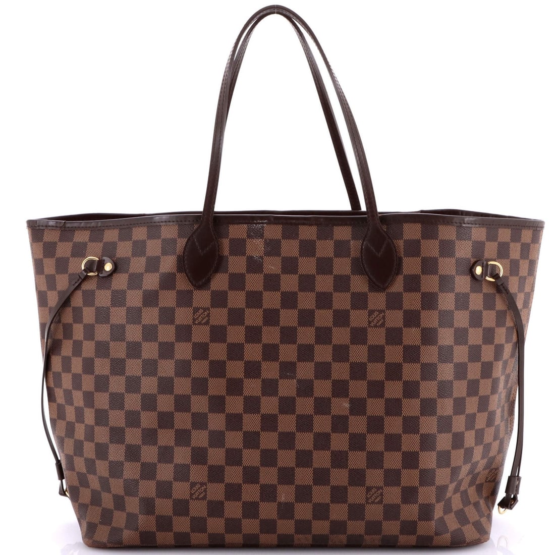GM Louis Vuitton Neverfull Tote Damier (1 of 6)