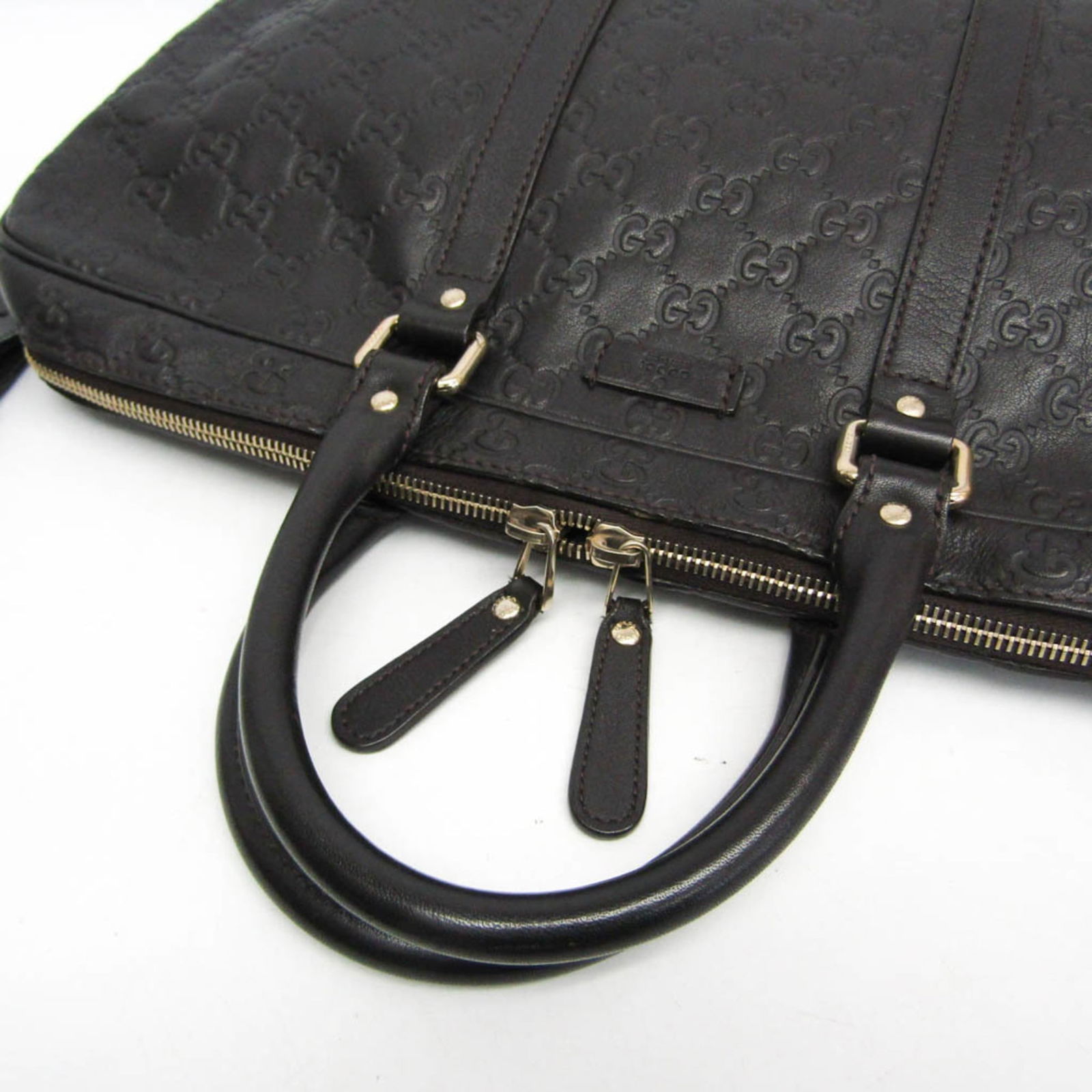 Document Case Leather - Gucci Briefcase - 7