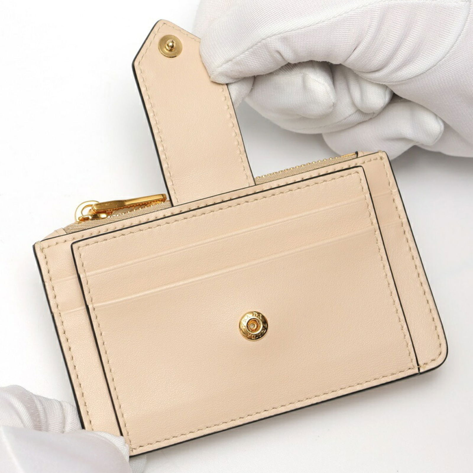 Leather Prada Card Case - 4