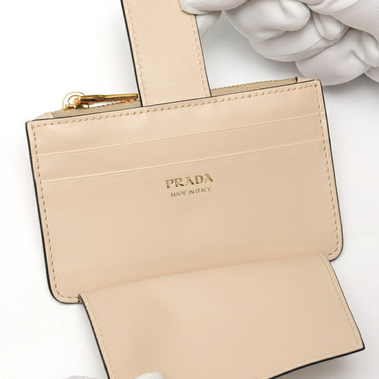 Leather Prada Card Case - 5