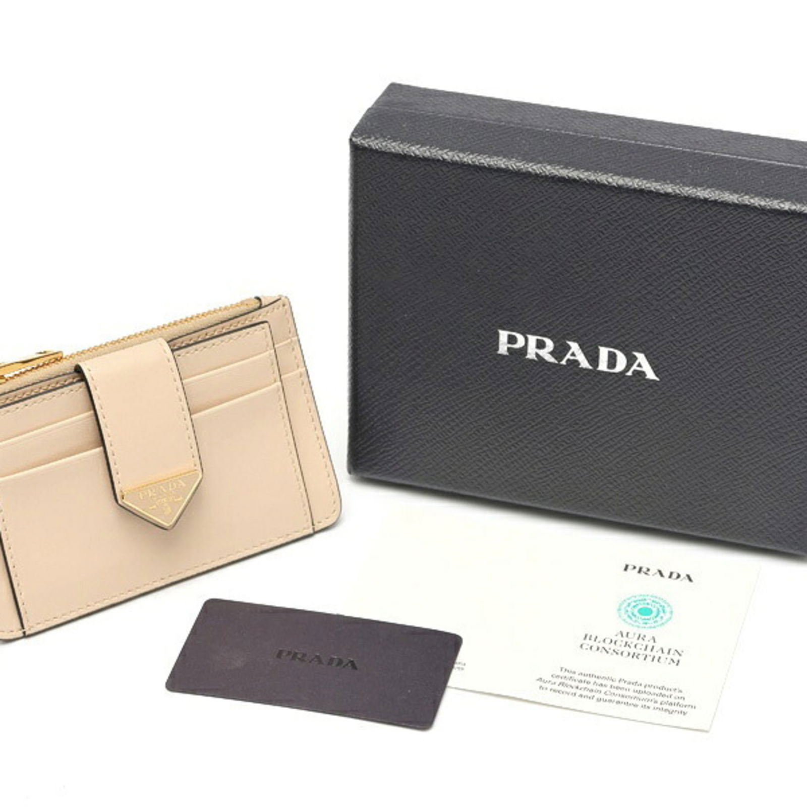 Leather Prada Card Case - 7