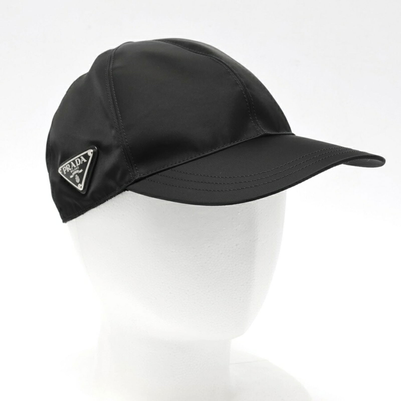 Nylon Prada Baseball Cap: Nylon Prada Baseball Cap This listing features Nylon Prada Baseball Cap. Item specifics are provided below. Item Specifics: Brand: Prada Type: Baseball Cap Gender: Women,Men Color: Black Material: Nyl