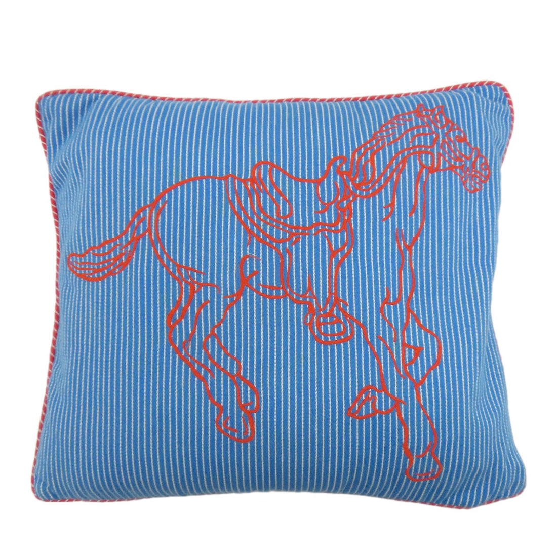 Canvas HERMES Horse pattern cushion object: Canvas HERMES Horse pattern cushion object This listing features Canvas HERMES Horse pattern cushion object. Item specifics are provided below. Item Specifics: Brand: HERMES Style: object Material: