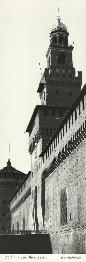 Phot PAOLO BIRAGHI Milano- Castello sforzesco 39.5" x 13" Offset Lithograph 2000: Phot PAOLO BIRAGHI Milano- Castello sforzesco 39.5" x 13" Offset Lithograph 2000 This listing features Phot PAOLO BIRAGHI Milano- Castello sforzesco 39.5" x 13" Offset Lithograph 2000. Item specifics