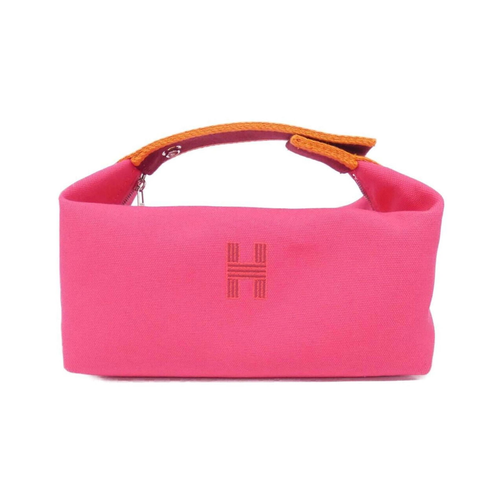 Pouch Canvas - Hermes Handbag: Pouch Canvas - Hermes Handbag This listing features Pouch Canvas - Hermes Handbag. Item specifics are provided below. Item Specifics: Brand: Hermes Type: Handbag, Pouch Material: Canvas Color: Pink