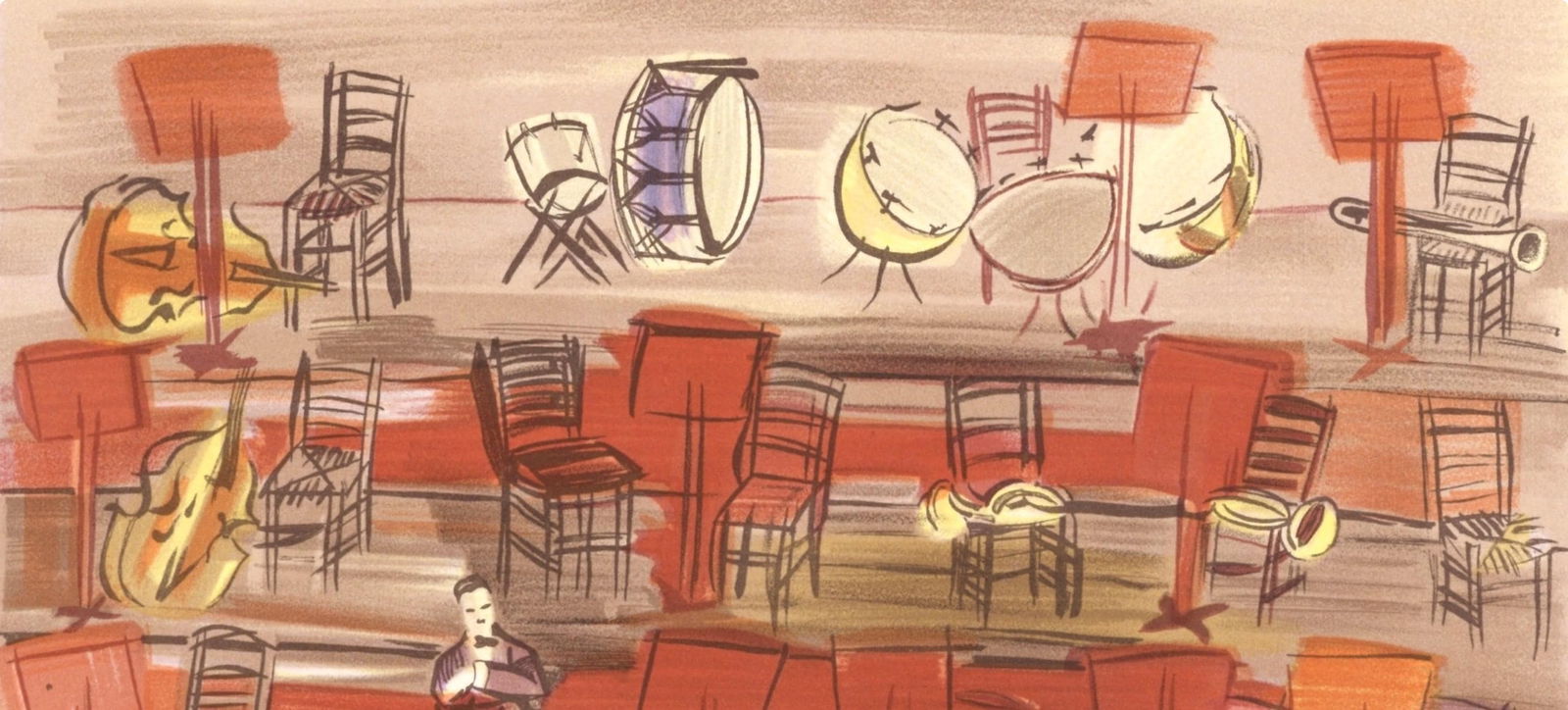 Lithograph - Raoul Dufy - L'Entracte - Lettre mon peintre Raoul Dufy - 3