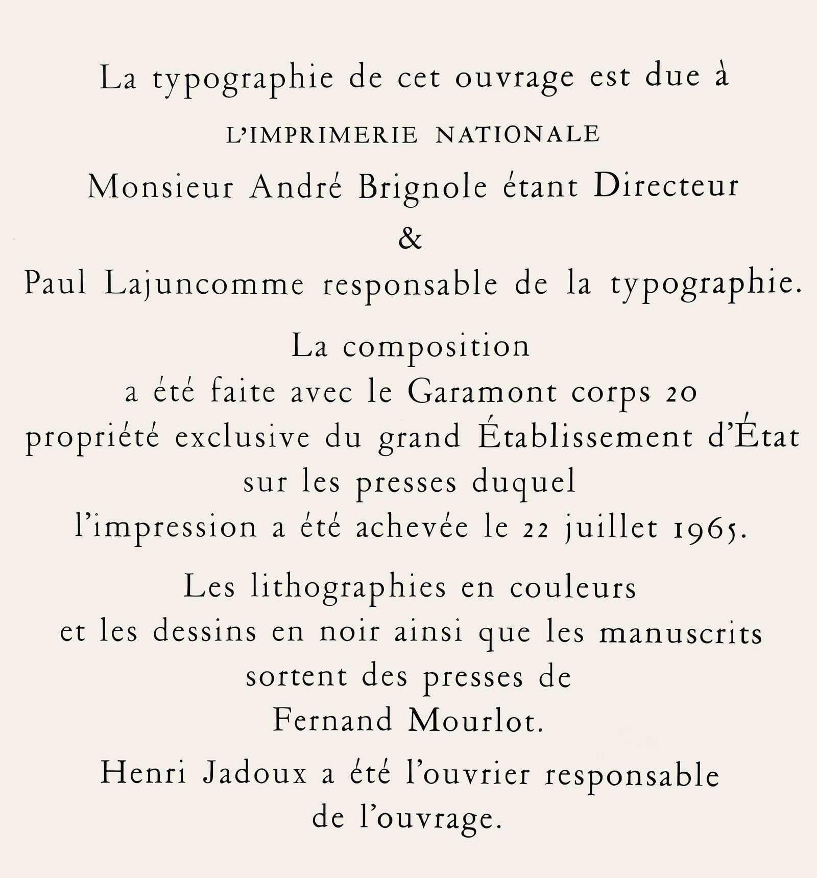 Lithograph - Raoul Dufy - L'Entracte - Lettre mon peintre Raoul Dufy - 7