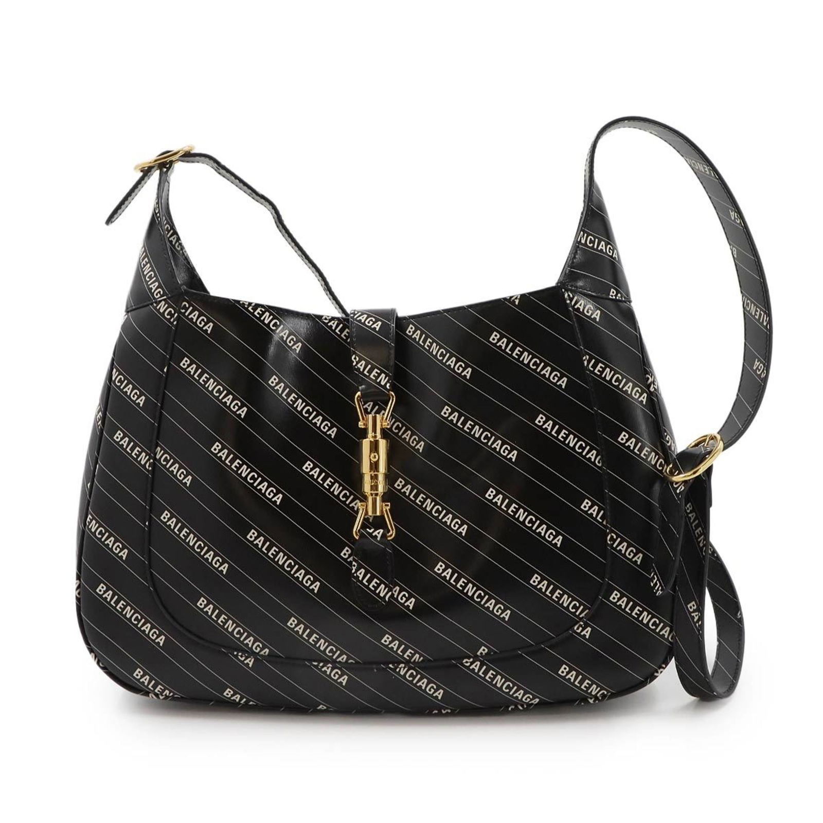 Leather Gucci Shoulder Bag: Leather Gucci Shoulder Bag This listing features Leather Gucci Shoulder Bag. Item specifics are provided below. Item Specifics: Brand: Gucci Type: Shoulder Bag Material: Leather Color: Black, White