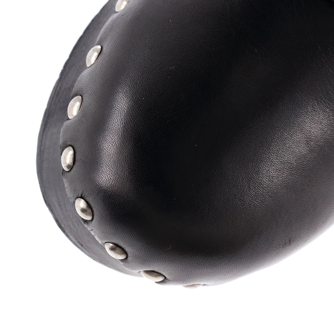 Leather Prada Women's Logo Mule Clogs - 5