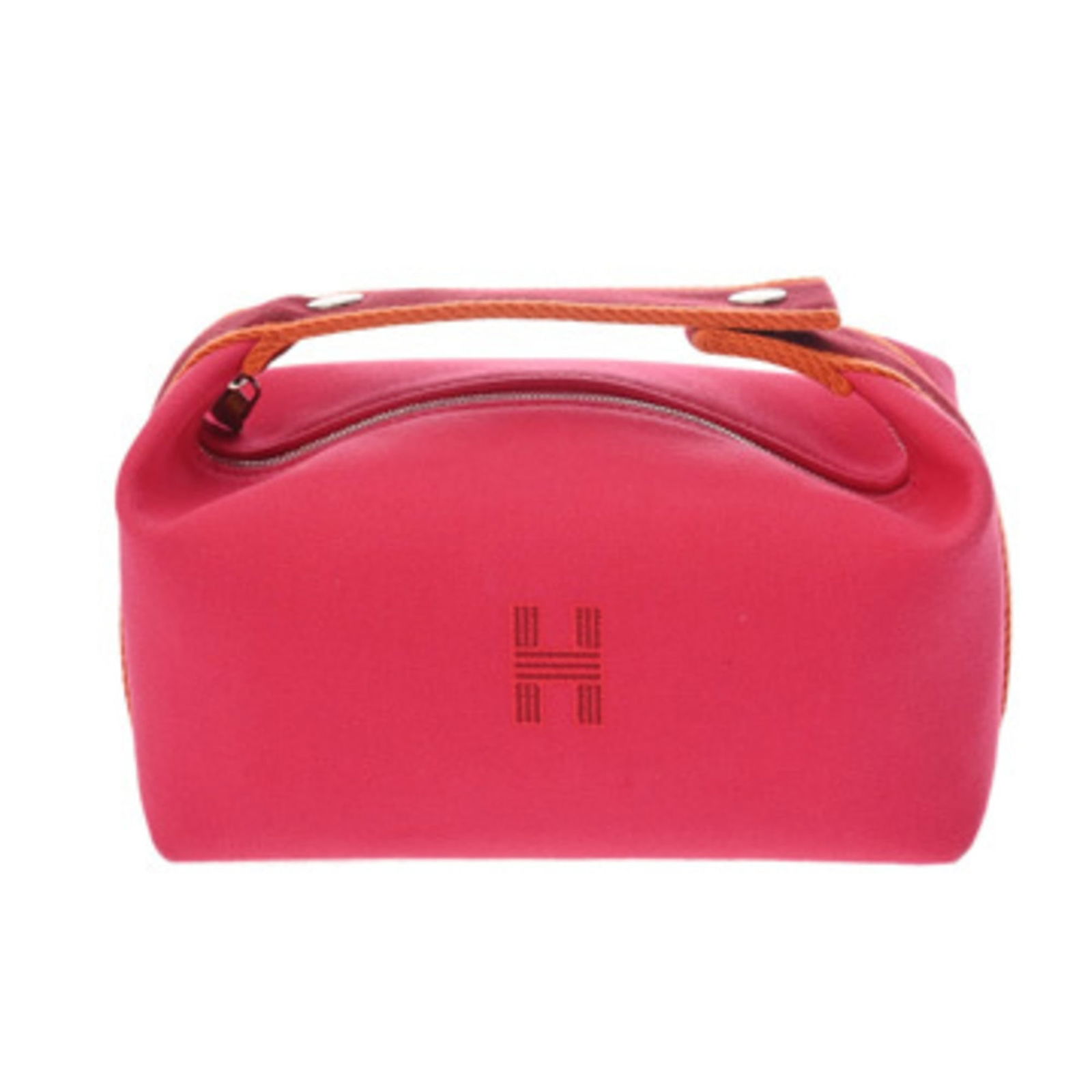 Cotton Hermes Pouch: Cotton Hermes Pouch This listing features Cotton Hermes Pouch. Item specifics are provided below. Item Specifics: Brand: Hermes Type: Pouch Material: Cotton Color: Pink, Silver Gender: Women Size