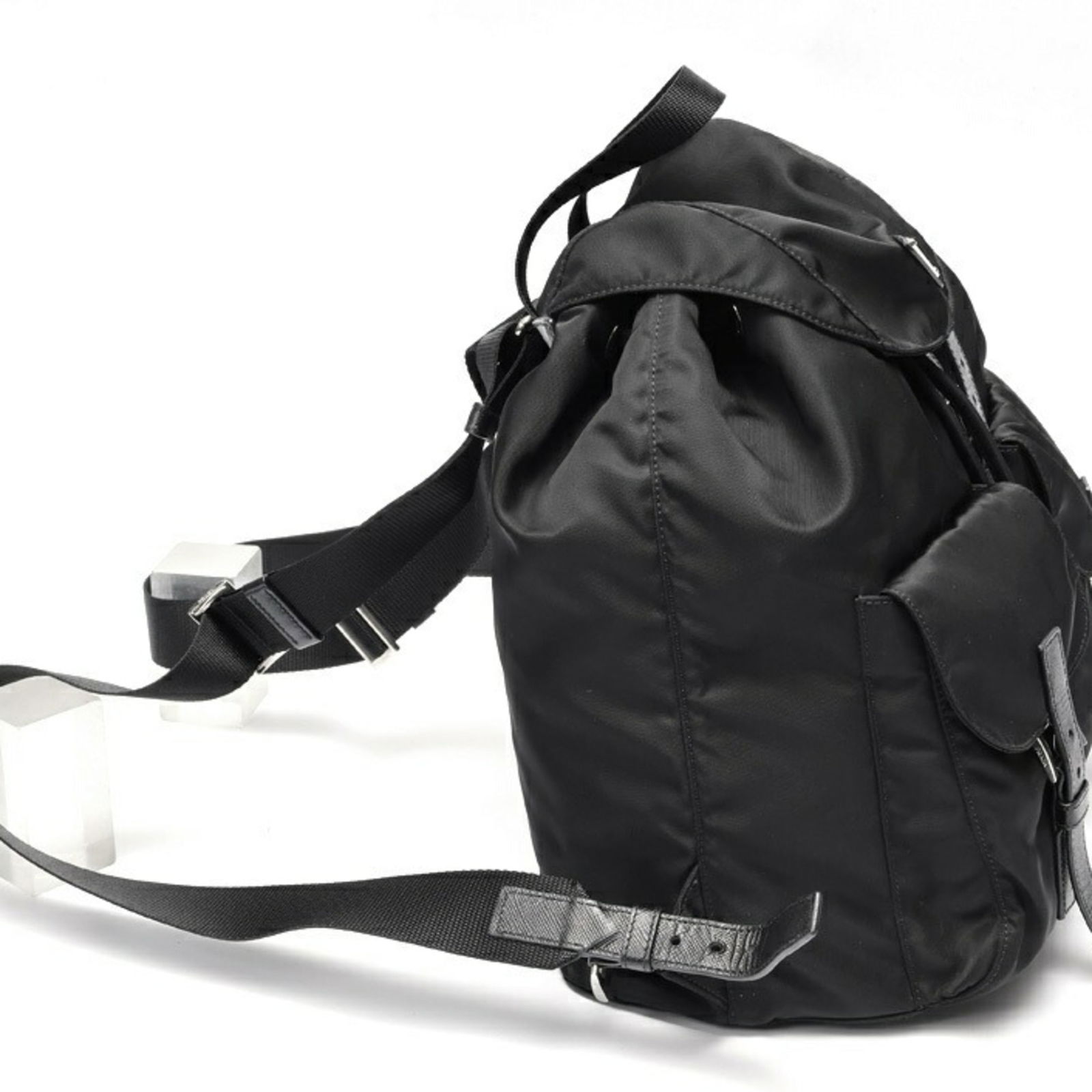 Leather - Prada Backpack Fabric - 2