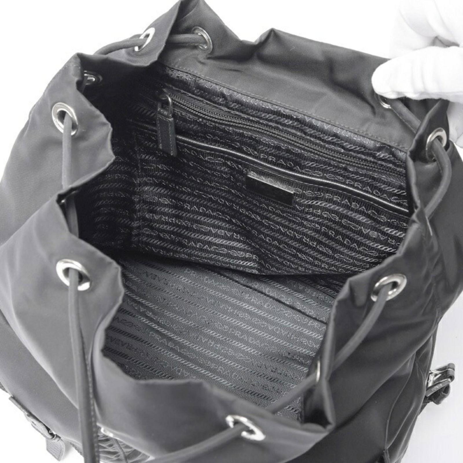 Leather - Prada Backpack Fabric - 7