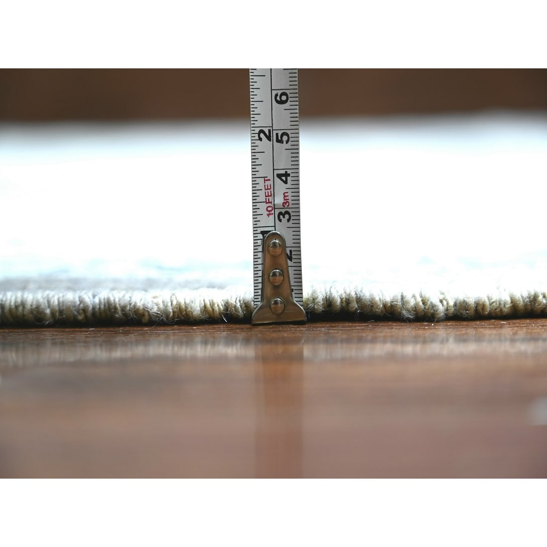 Rug 8'3"x10' Repose Gray Hand Knotted Peshawar Sickle Leaf Design Wool - 11