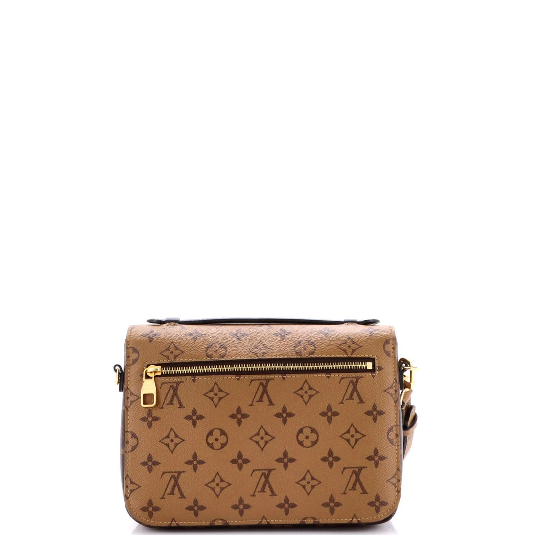 Canvas Louis Vuitton Pochette Metis Reverse Monogram - 3