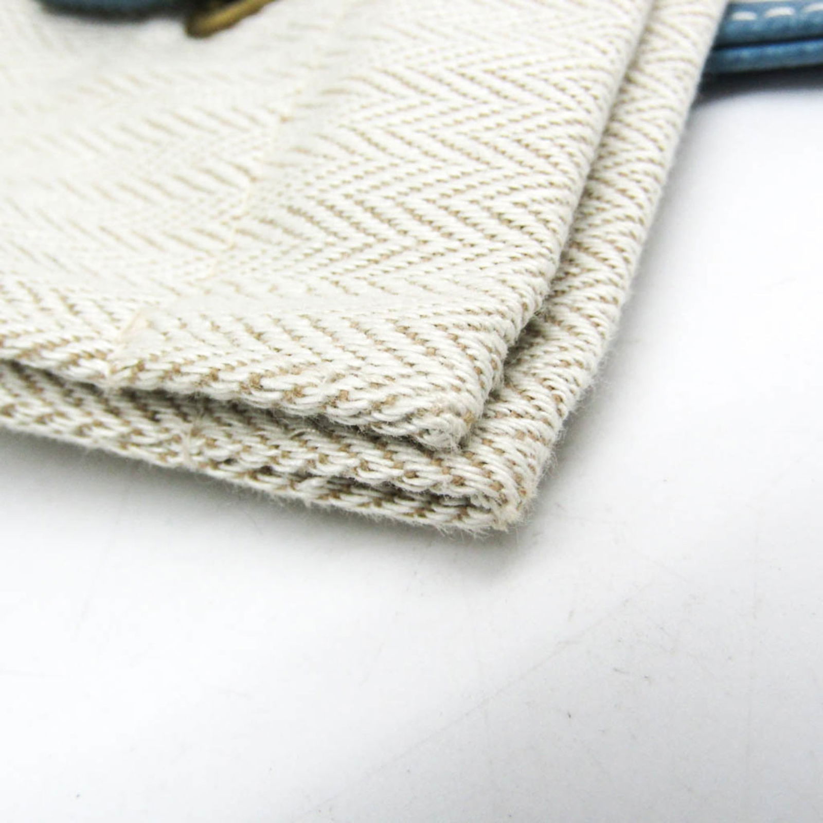 Leather - Hermes Shoulder Bag Toile Chevron - 12