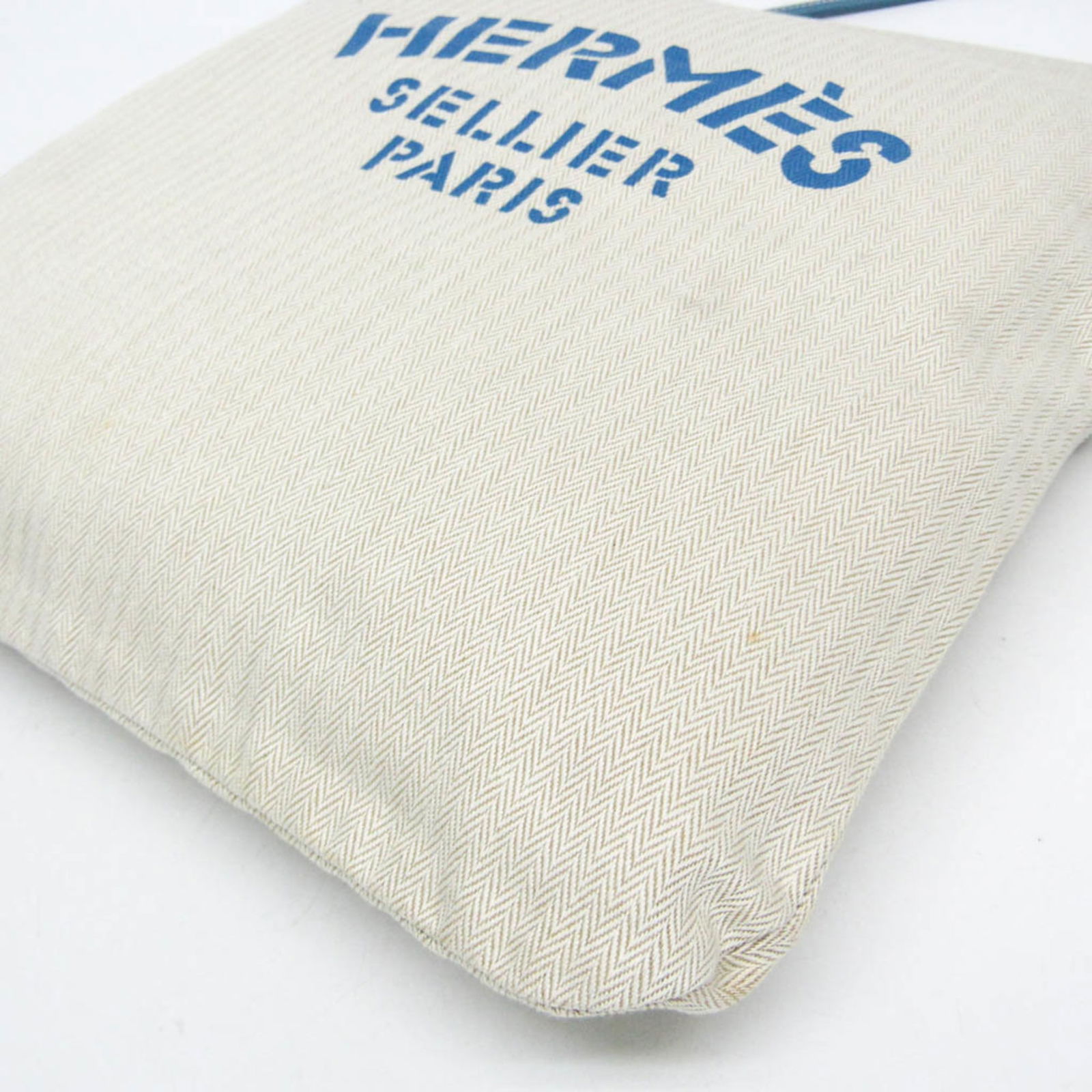 Leather - Hermes Shoulder Bag Toile Chevron - 5