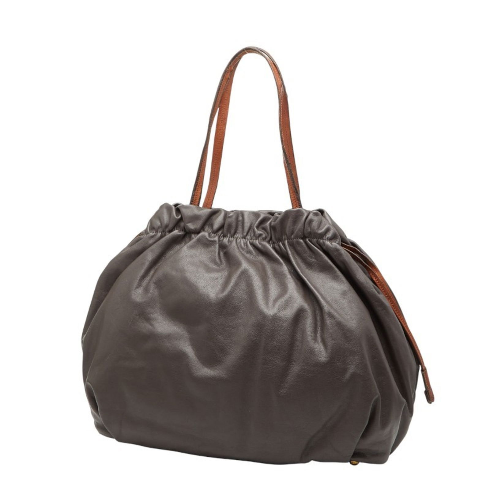 Tote Bag Leather - Prada Shoulder Bag - 2