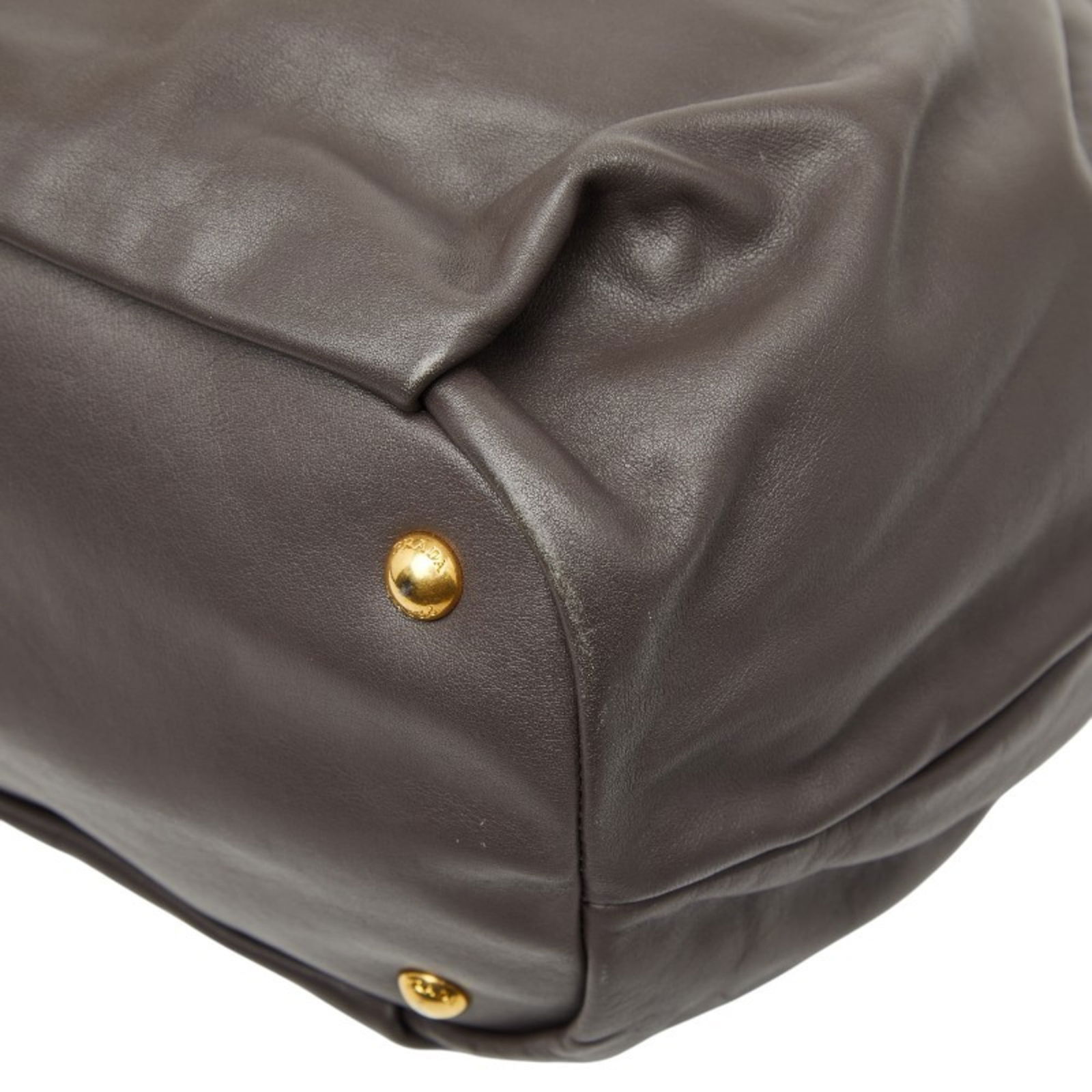 Tote Bag Leather - Prada Shoulder Bag - 4