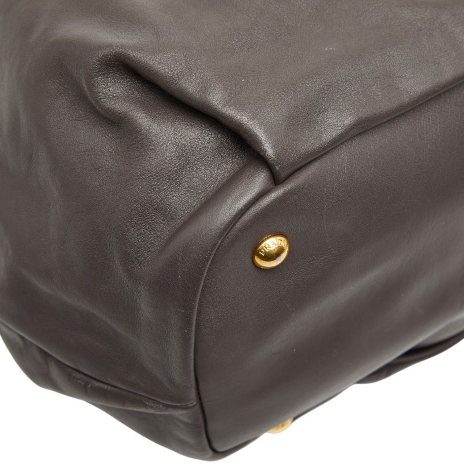 Tote Bag Leather - Prada Shoulder Bag - 5