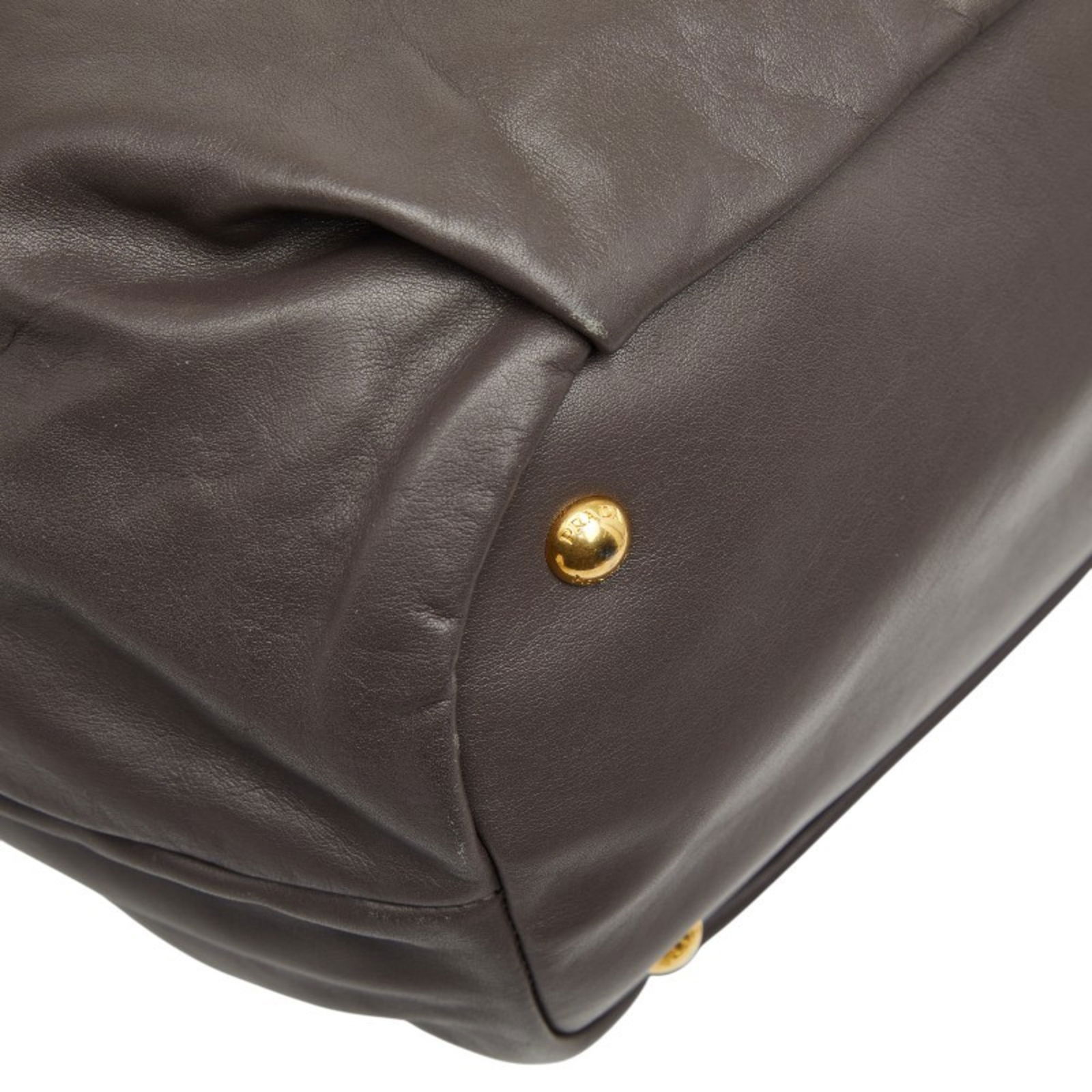 Tote Bag Leather - Prada Shoulder Bag - 7