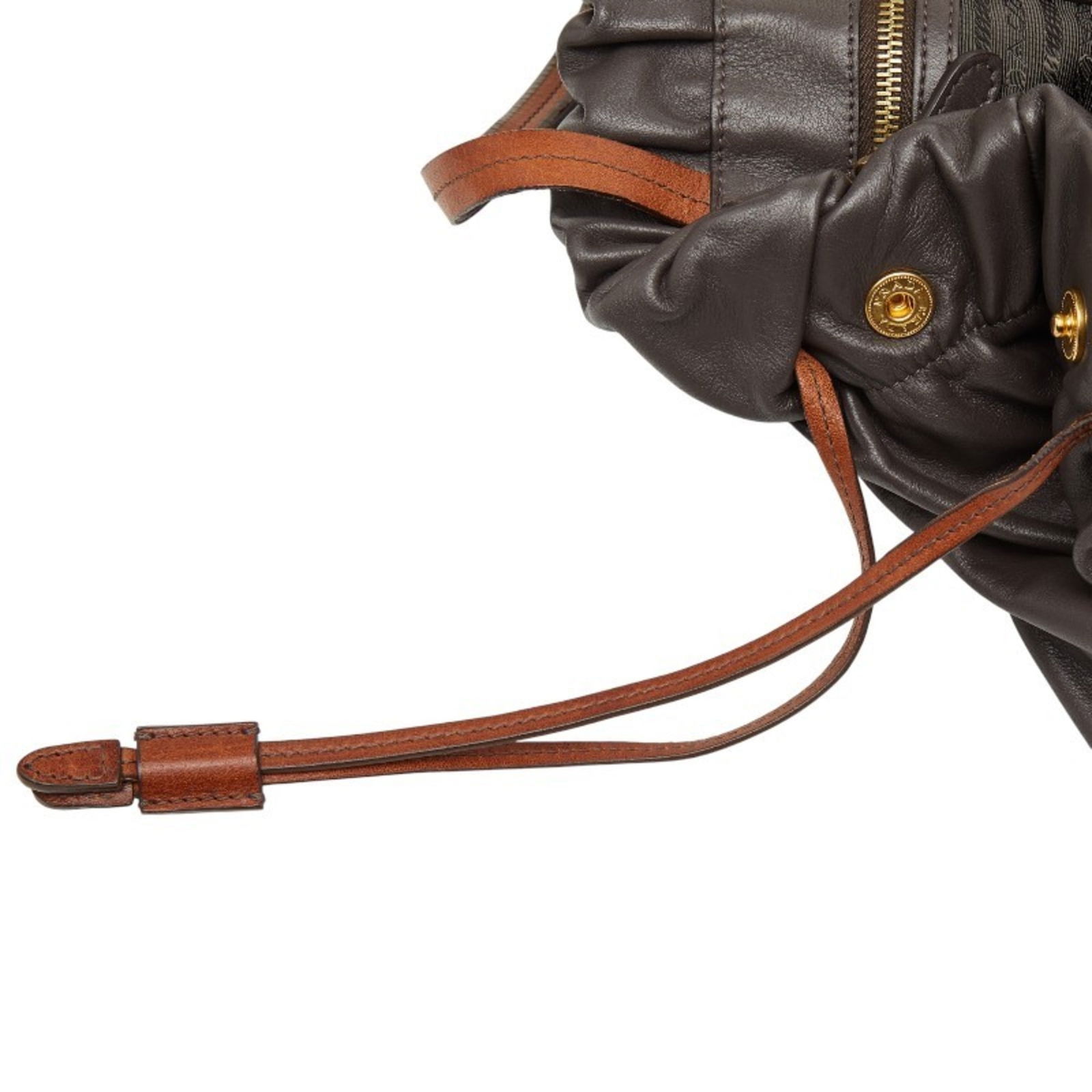 Tote Bag Leather - Prada Shoulder Bag - 8