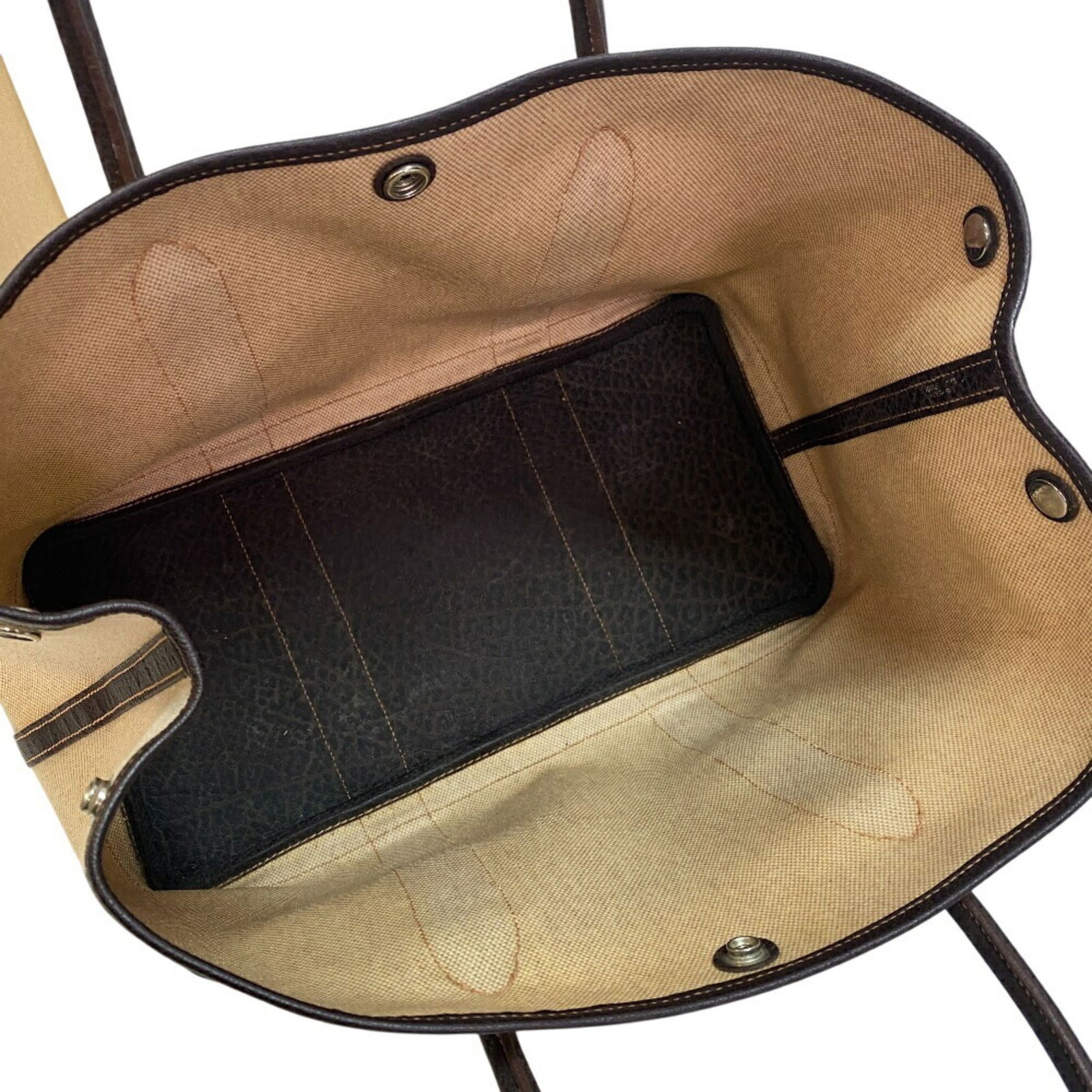 Leather - Hermes Handbag - Tote Bag Canvas - 6