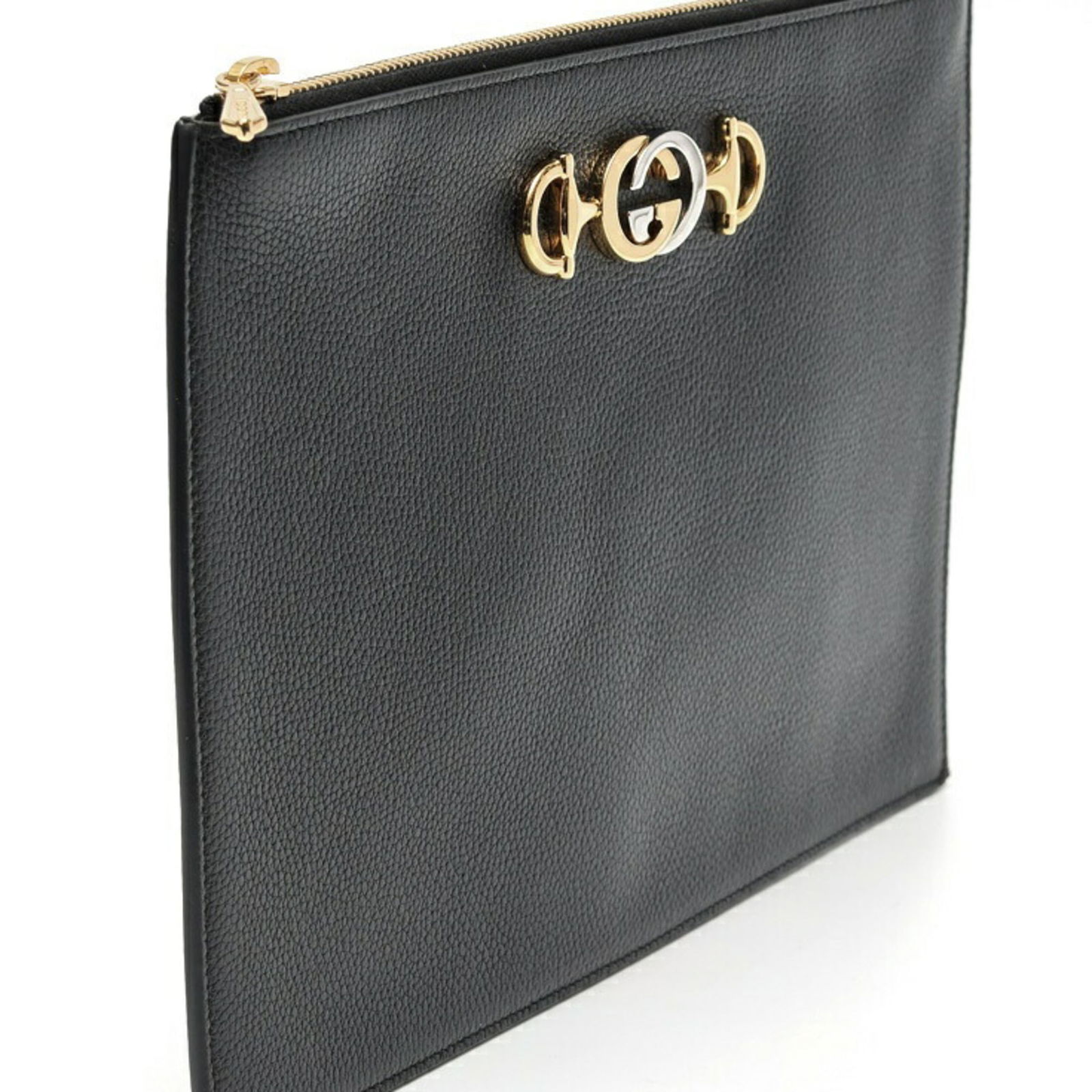 Pouch Leather - Gucci Clutch Bag - 2