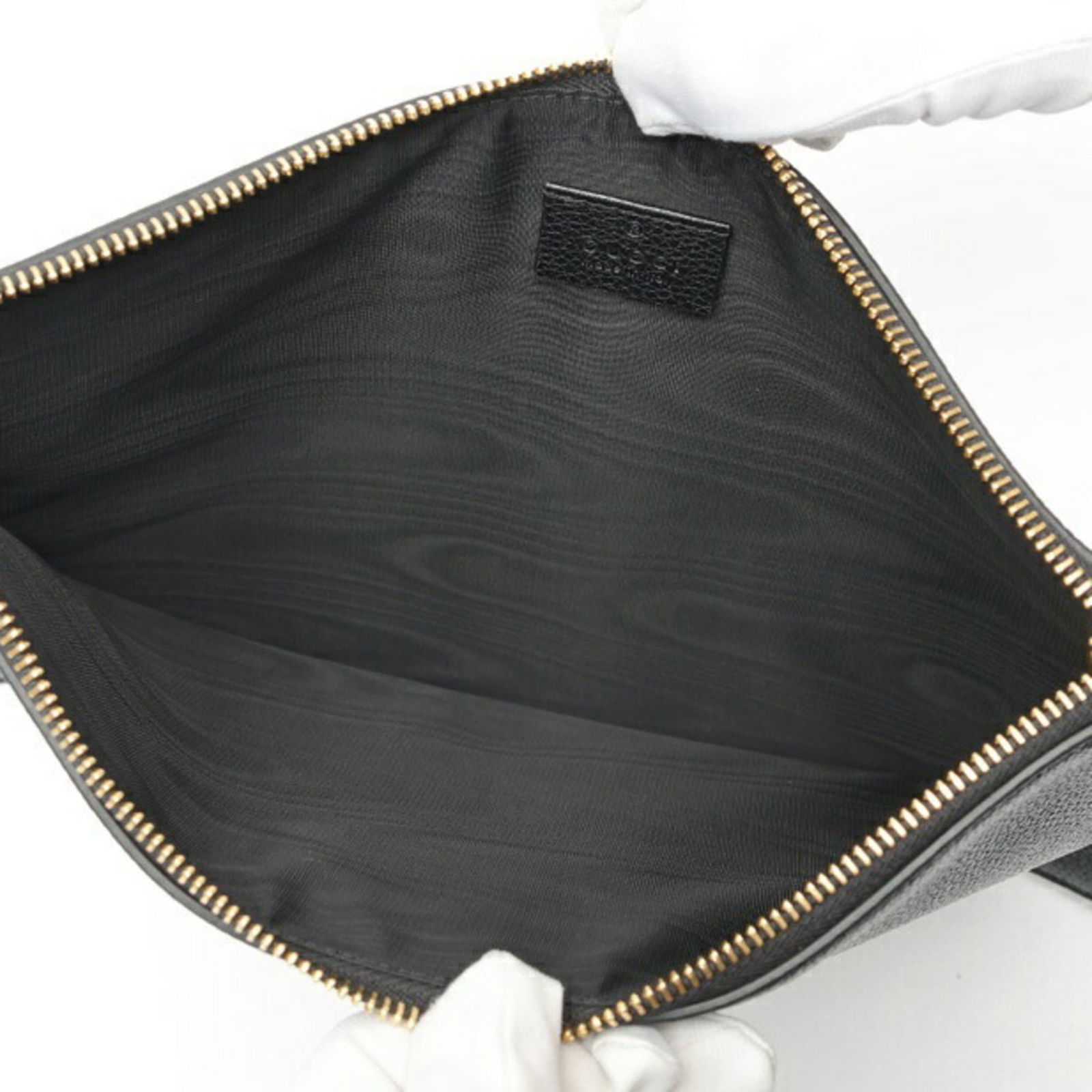 Pouch Leather - Gucci Clutch Bag - 5